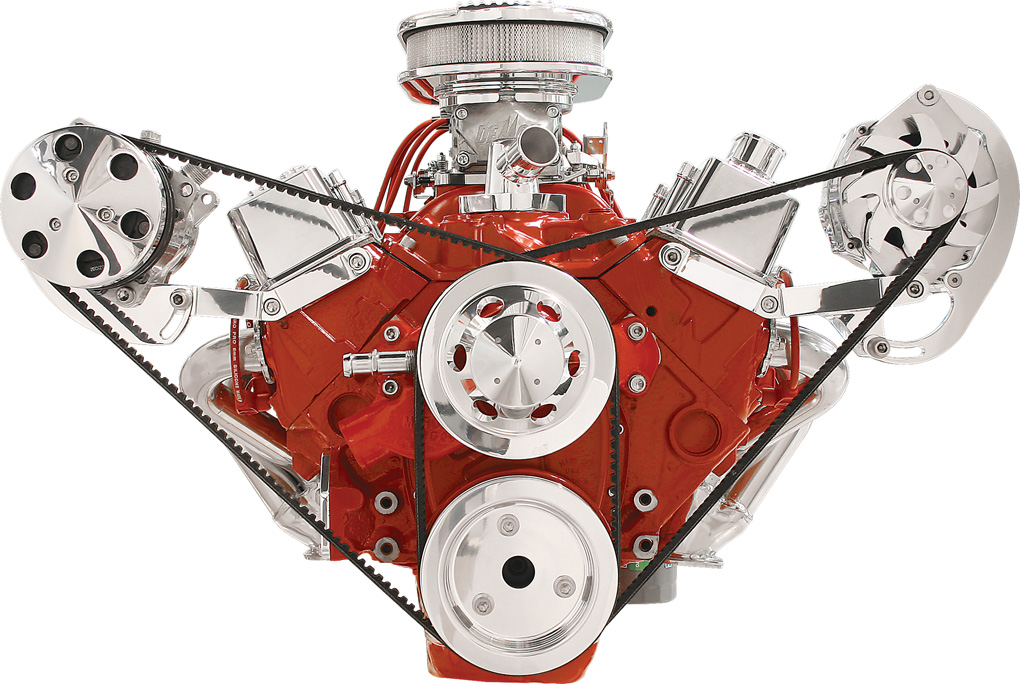 Billet Specialties 508 Compressor Cover Polished