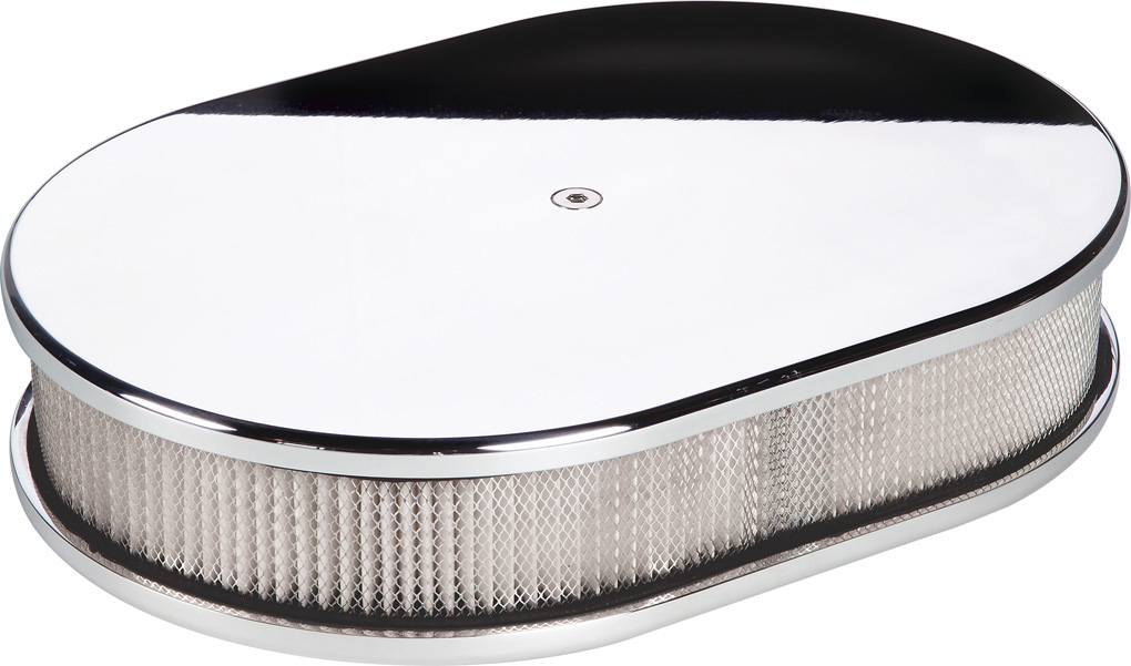 Billet Specialties Air Cleaner Assembly Oval Large Streamline Billet Specialties Air Cleaner Assembly Oval Large Streamline