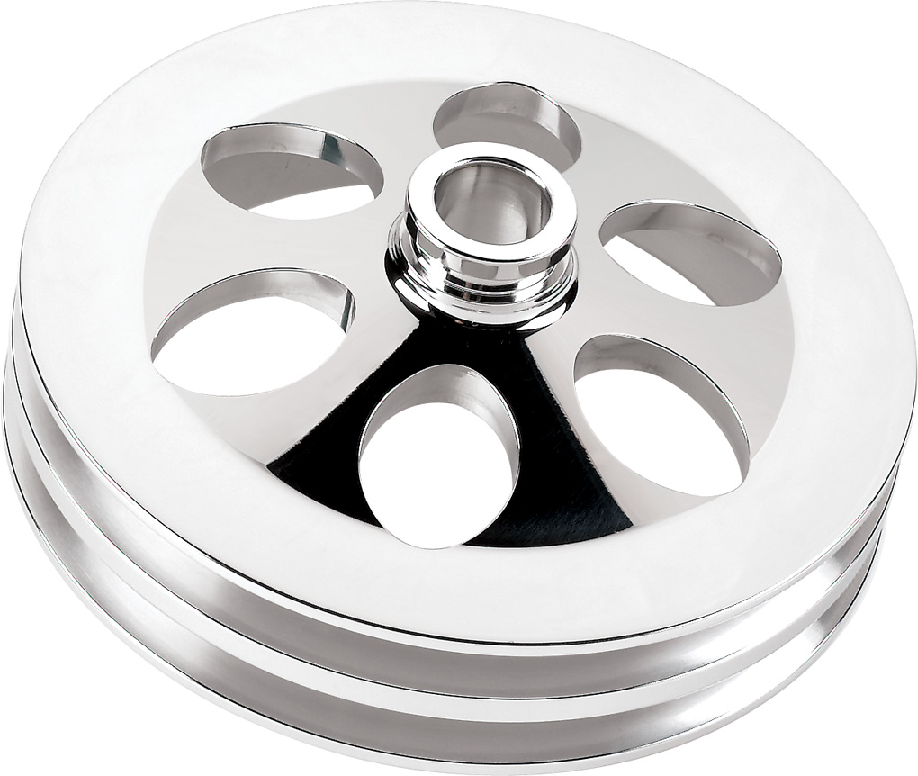Billet Specialties Power Steering Pump Pulley 1 Groove Press-On